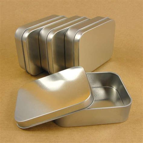 silver metal gift box|shallow gift boxes with lids.